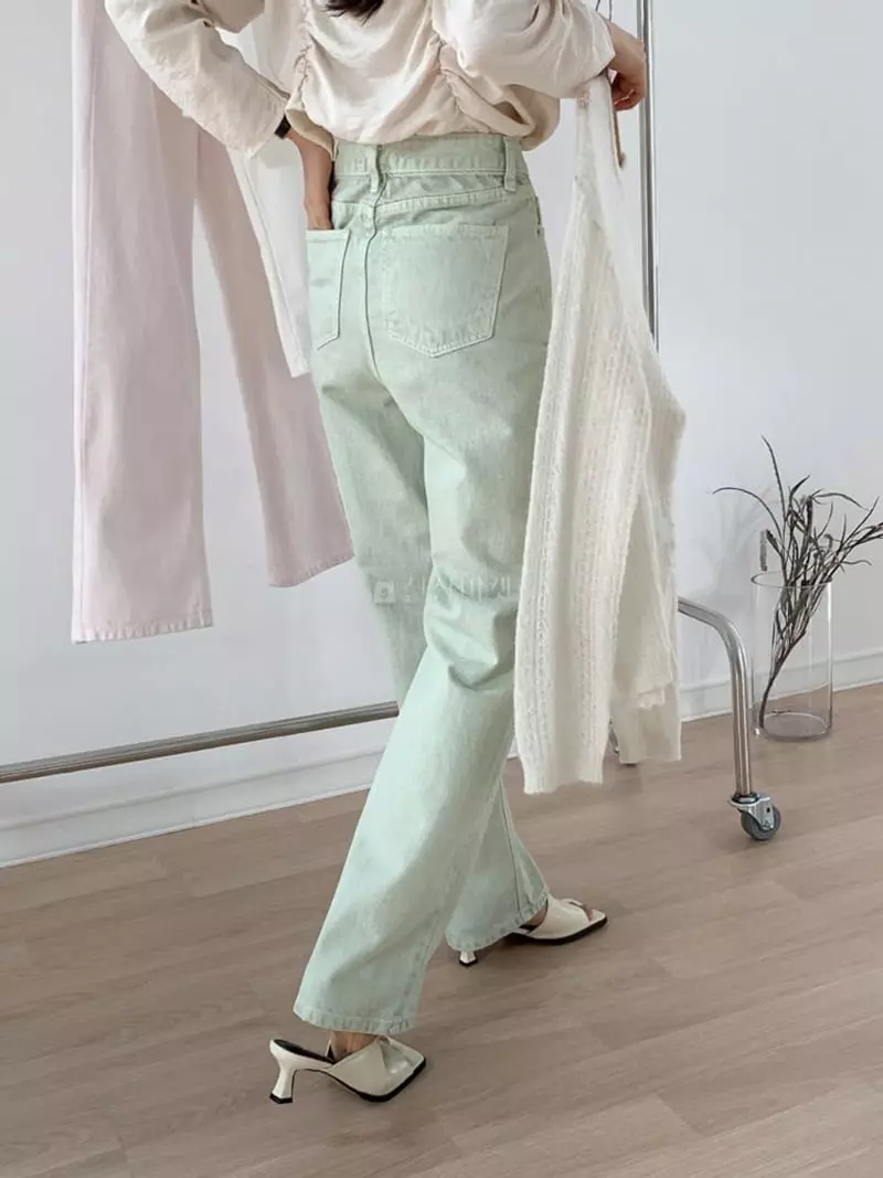 Moheli - Korean Women Fashion - #womensfashion - Dyeing Pants - 5
