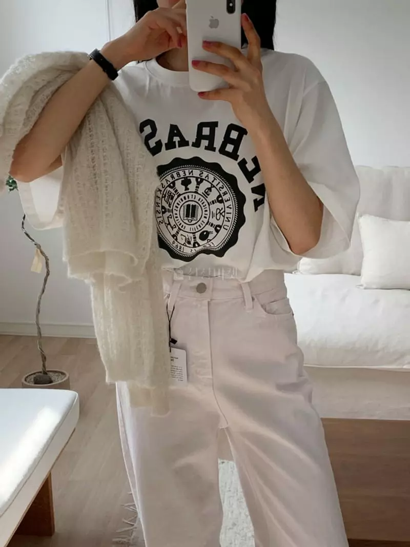 Moheli - Korean Women Fashion - #womensfashion - Nave Tee - 5