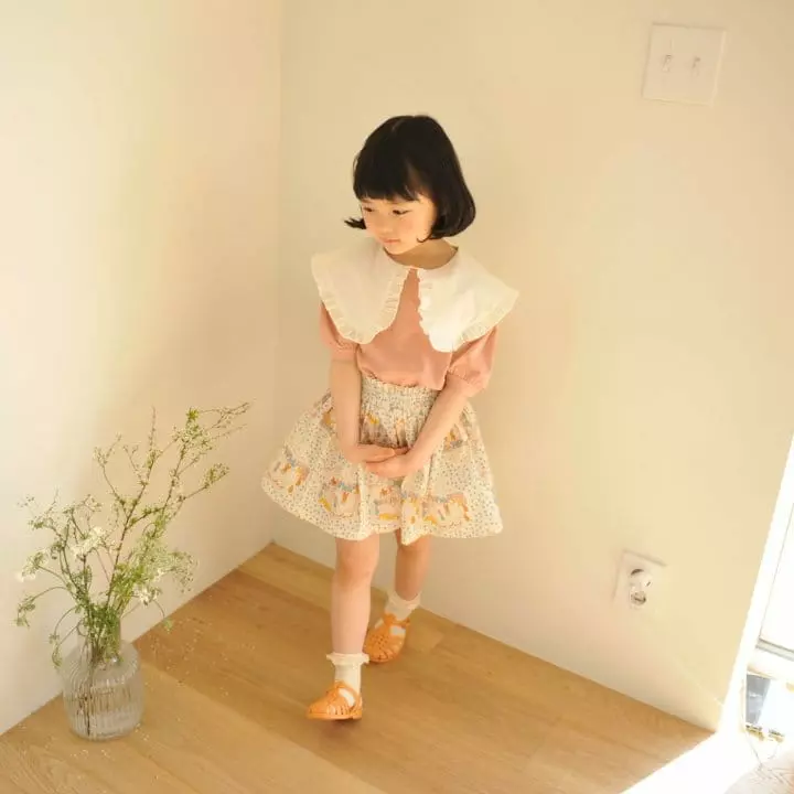 Momo Ann - Korean Children Fashion - #designkidswear - Garden Skirt - 5
