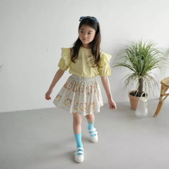 Momo Ann - Korean Children Fashion - #designkidswear - Macaroon Tee