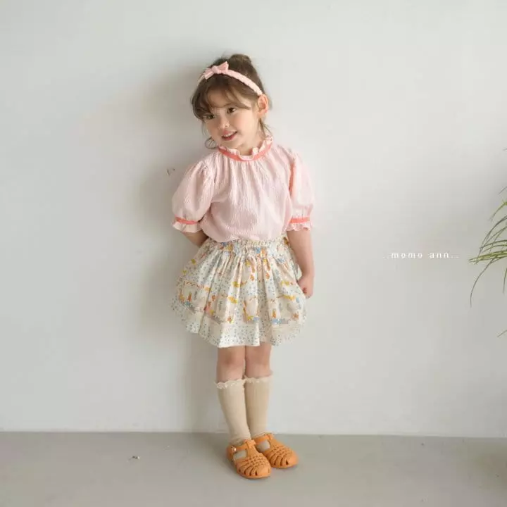 Momo Ann - Korean Children Fashion - #discoveringself - Garden Skirt - 6