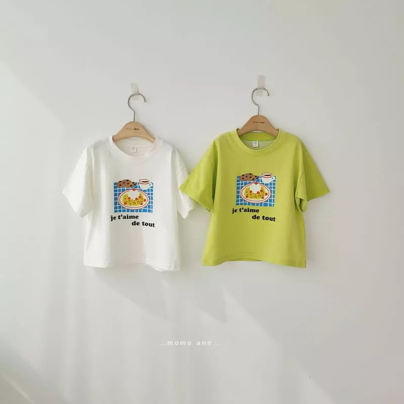 Momo Ann - Korean Children Fashion - #fashionkids - Waffle Tee - 2