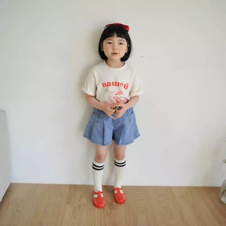 Momo Ann - Korean Children Fashion - #kidsshorts - Camp Tee - 6