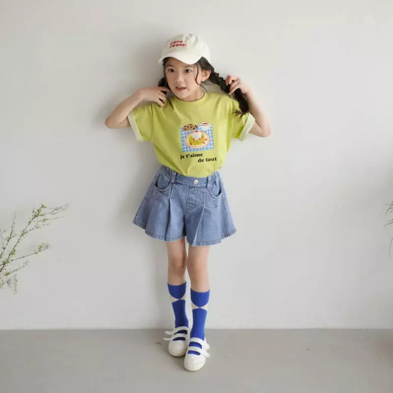 Momo Ann - Korean Children Fashion - #kidzfashiontrend - Waffle Tee - 5