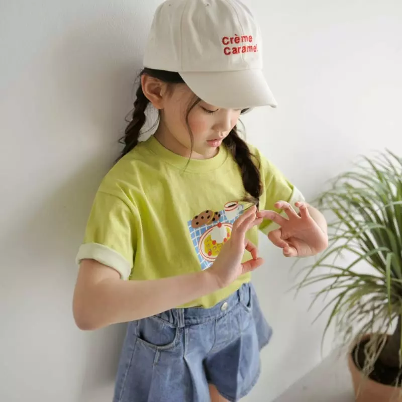 Momo Ann - Korean Children Fashion - #magicofchildhood - Waffle Tee - 8
