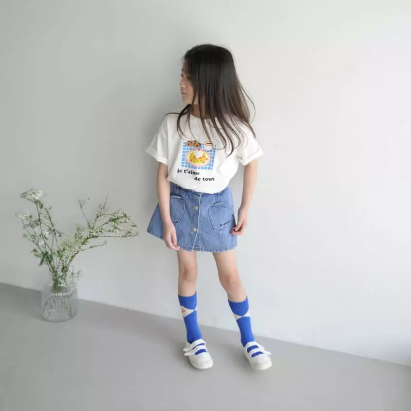Momo Ann - Korean Children Fashion - #todddlerfashion - Waffle Tee - 11