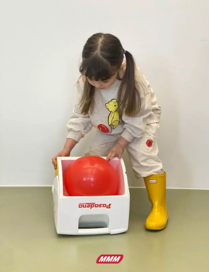 Momomo - Korean Children Fashion - #fashionkids - Bear Balloon Jogger Pants - 2