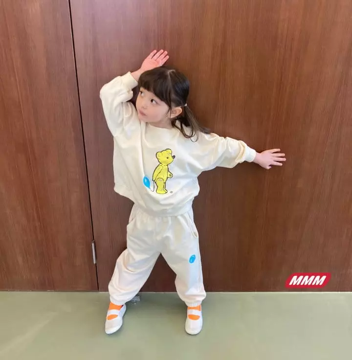 Momomo - Korean Children Fashion - #toddlerclothing - Bear Balloon Jogger Pants - 12