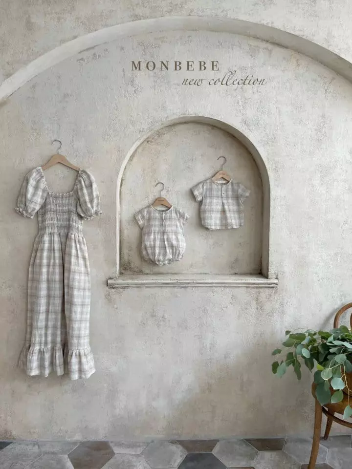 Monbebe - Korean Children Fashion - #designkidswear - Check Blouse - 12