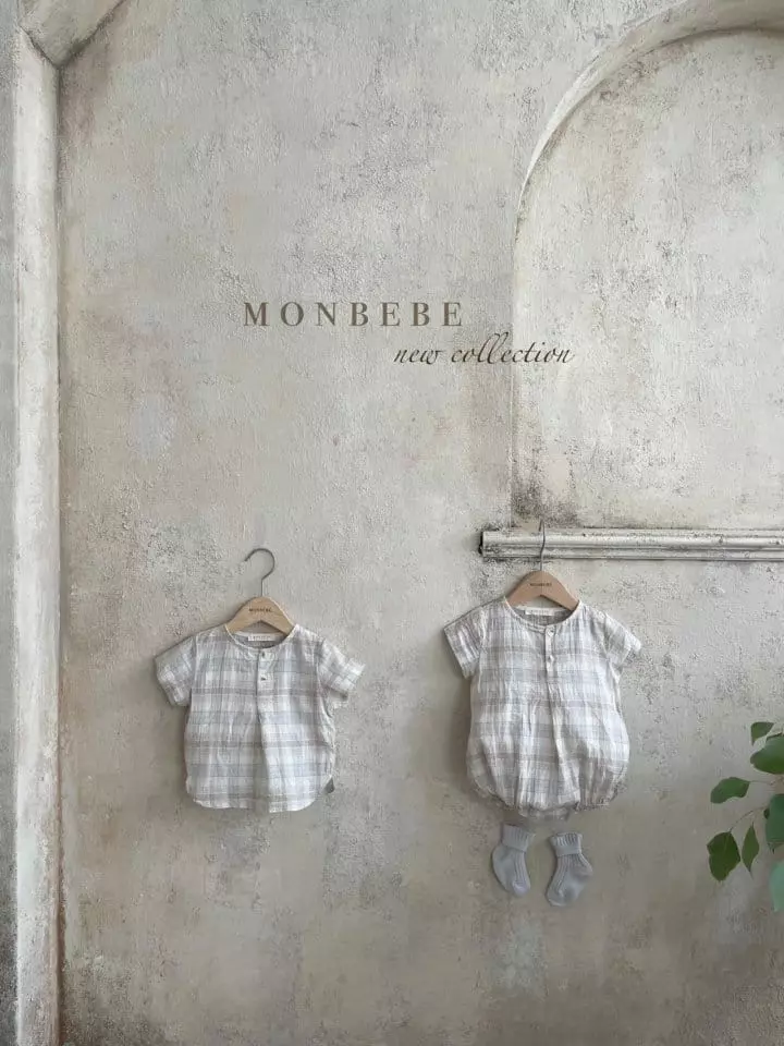 Monbebe - Korean Children Fashion - #prettylittlegirls - Check Blouse - 8