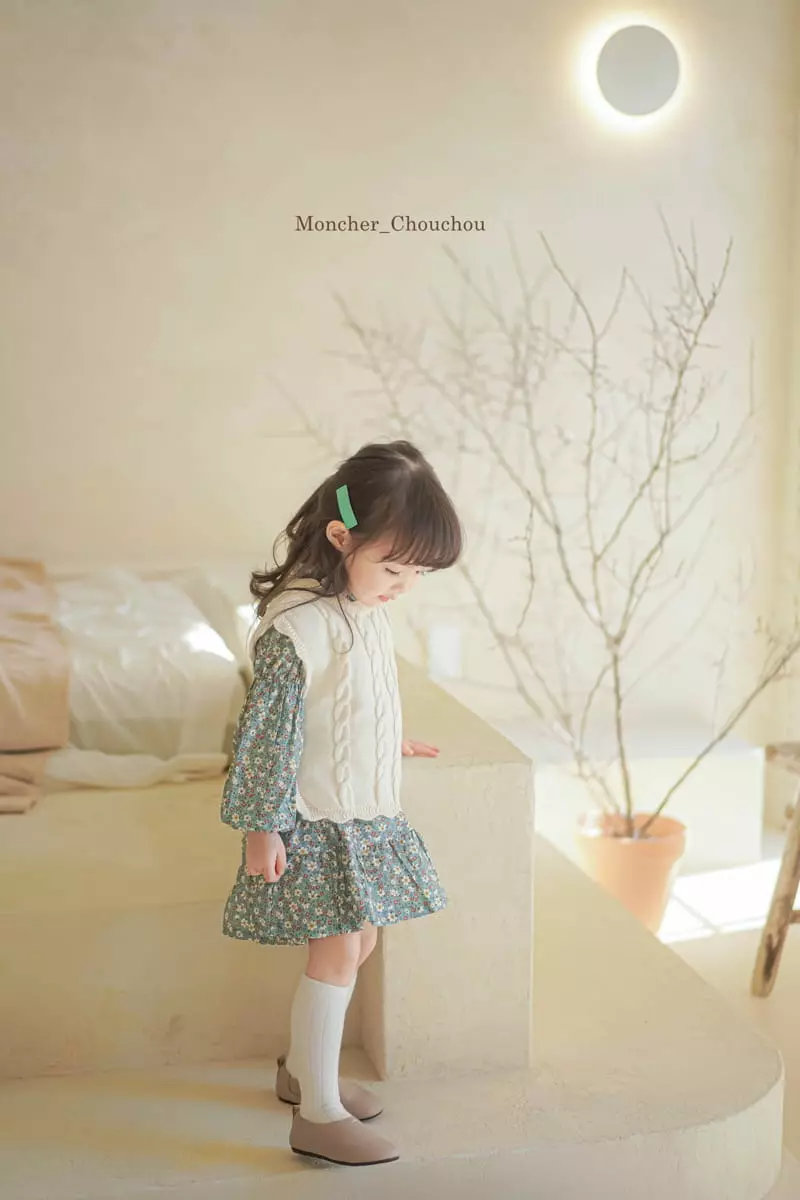 Moncher Chouchou - Korean Children Fashion - #Kfashion4kids - Ribbon Vest - 6
