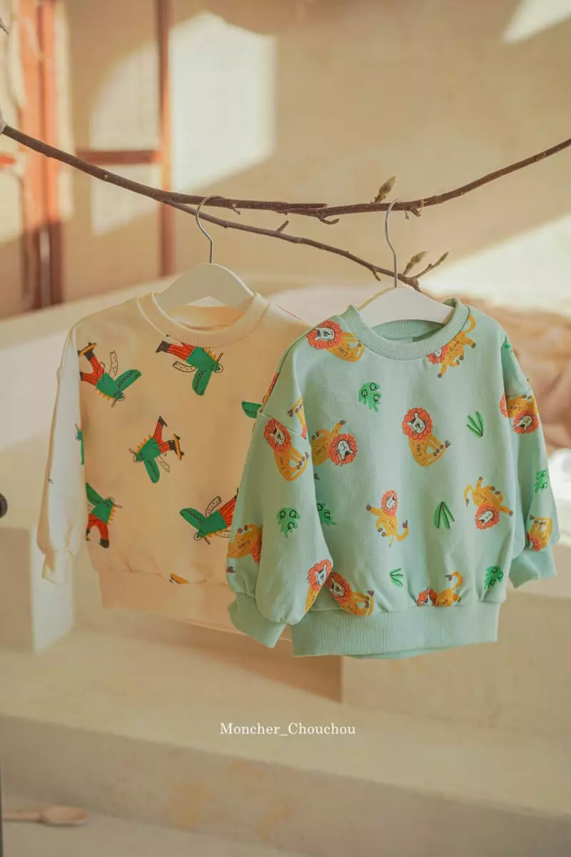 Moncher Chouchou - Korean Children Fashion - #kidzfashiontrend - Crocodile Sweatshirt - 4