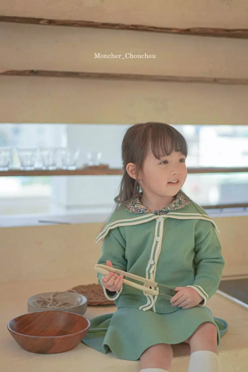 Moncher Chouchou - Korean Children Fashion - #childofig - Sailor Cardigan - 10