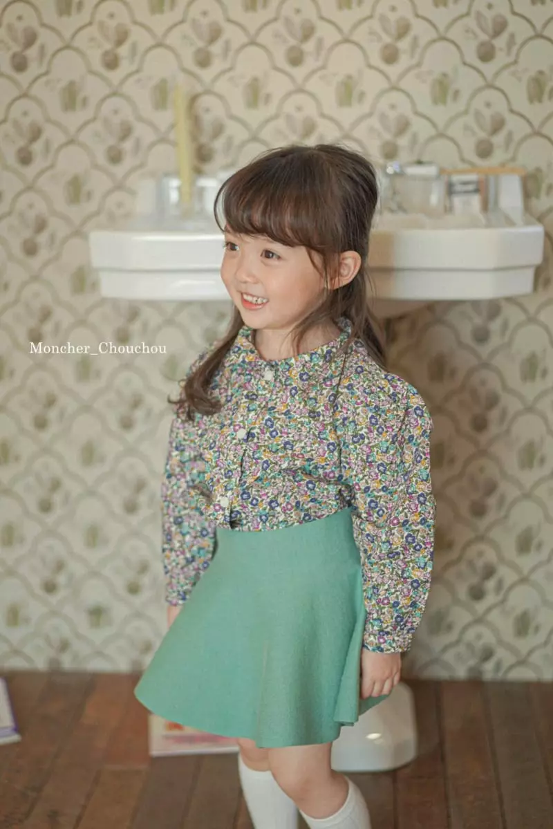 Moncher Chouchou - Korean Children Fashion - #childofig - Puff Blouse - 8
