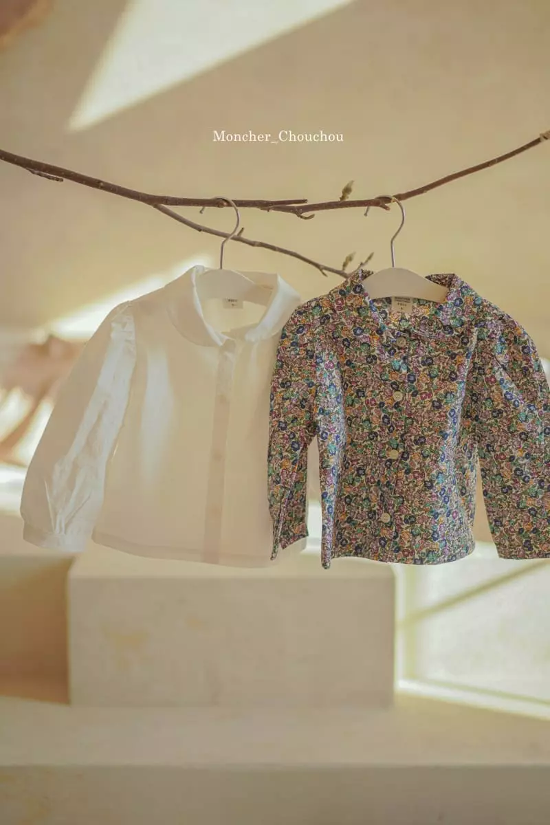 Moncher Chouchou - Korean Children Fashion - #designkidswear - Puff Blouse - 11