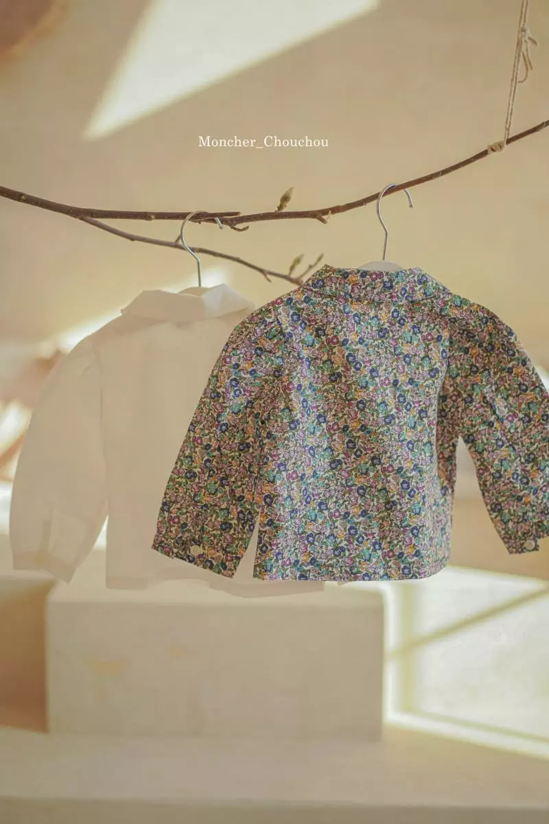 Moncher Chouchou - Korean Children Fashion - #discoveringself - Puff Blouse - 12