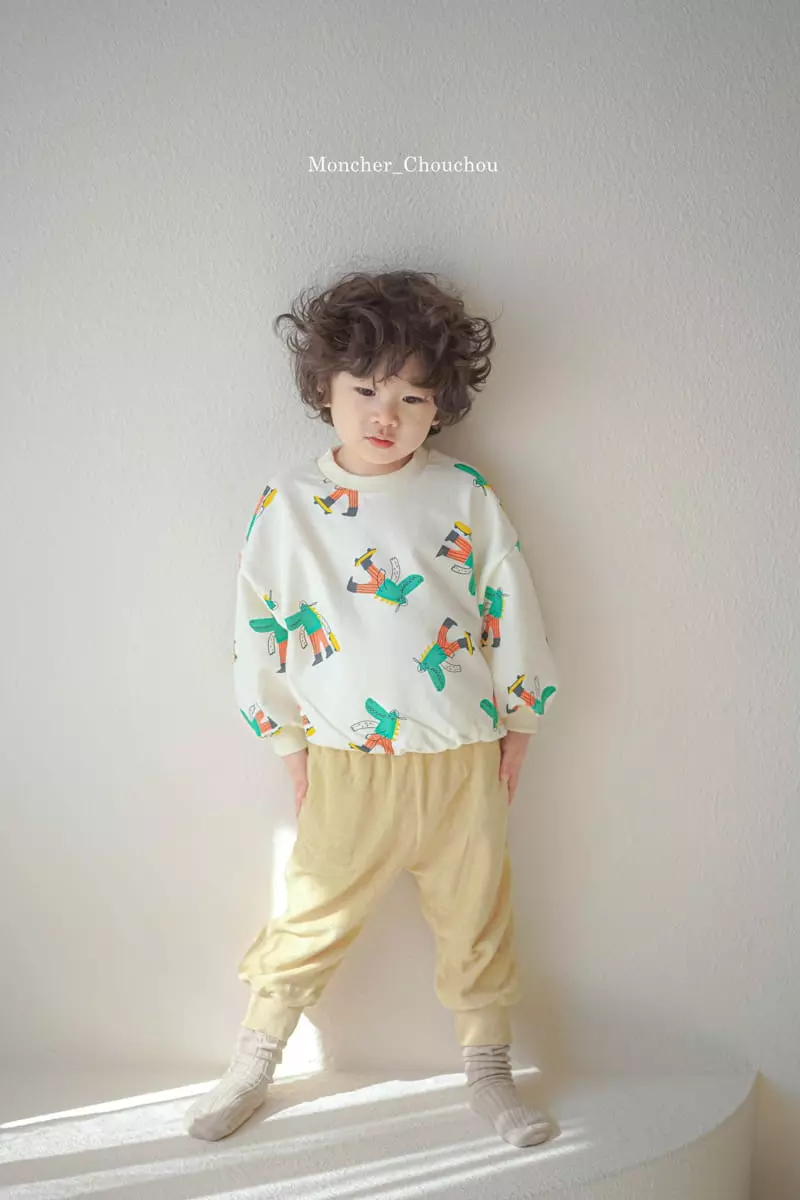 Moncher Chouchou - Korean Children Fashion - #kidzfashiontrend - Crocodile Sweatshirt - 3