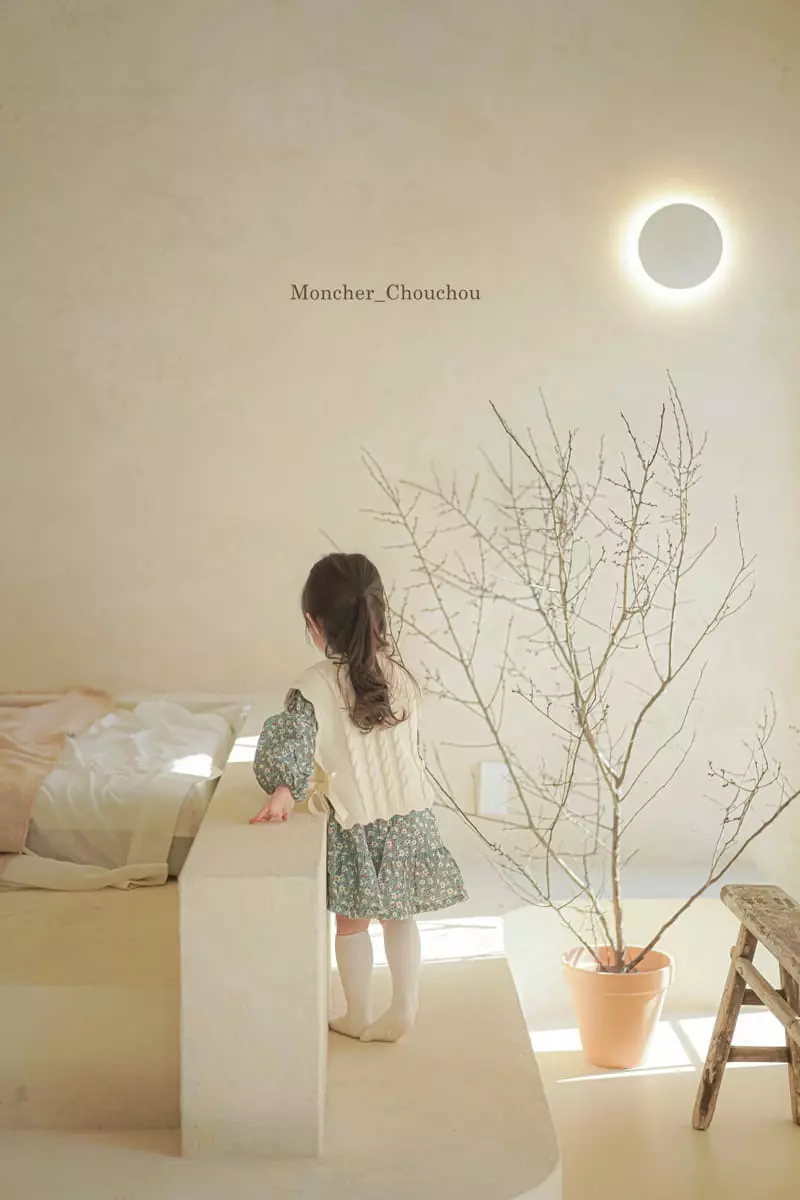 Moncher Chouchou - Korean Children Fashion - #magicofchildhood - Ribbon Vest - 8