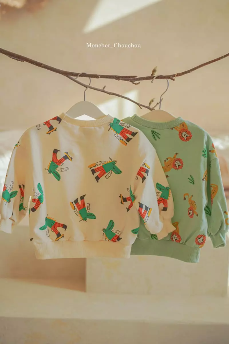 Moncher Chouchou - Korean Children Fashion - #magicofchildhood - Crocodile Sweatshirt - 6