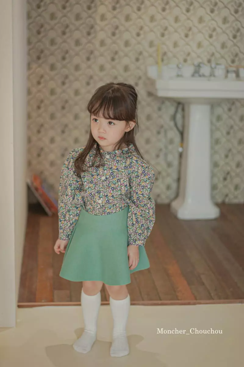 Moncher Chouchou - Korean Children Fashion - #minifashionista - Puff Blouse - 6