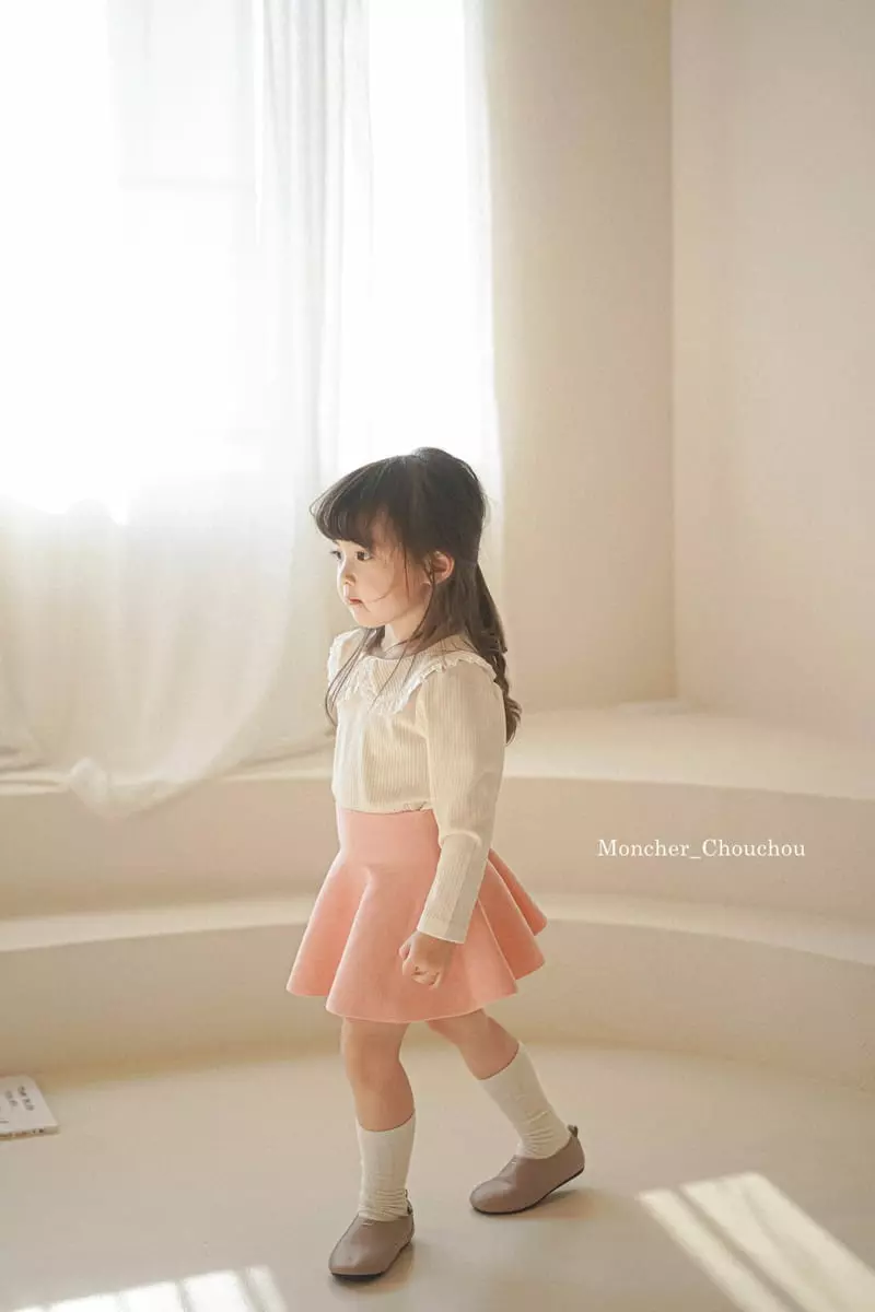 Moncher Chouchou - Korean Children Fashion - #minifashionista - Flare Skirt - 3