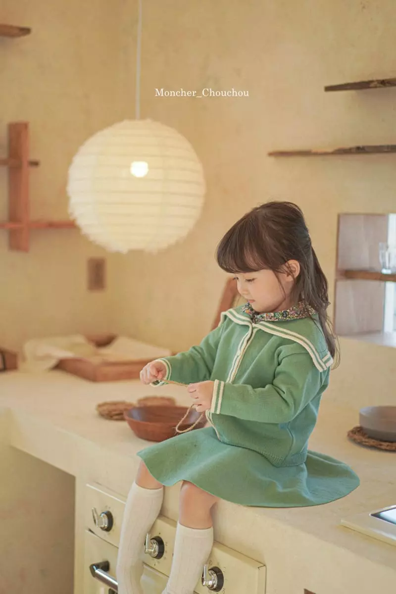 Moncher Chouchou - Korean Children Fashion - #prettylittlegirls - Sailor Cardigan - 9