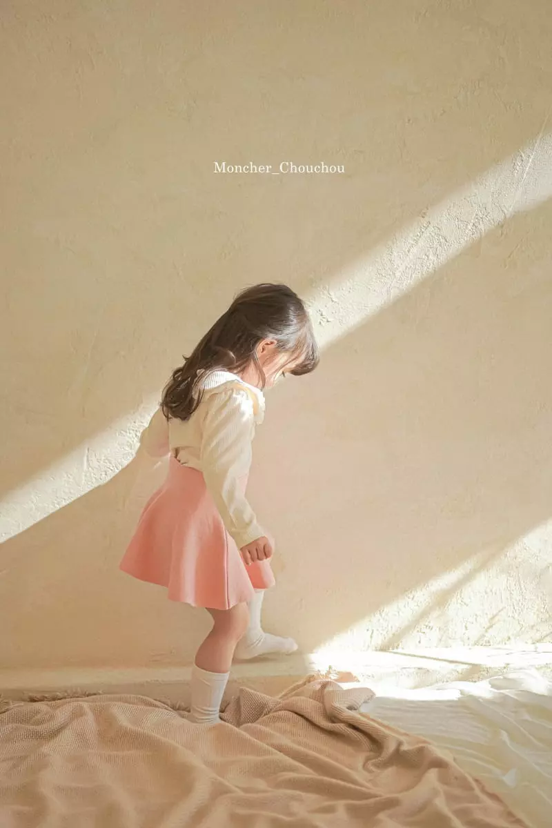 Moncher Chouchou - Korean Children Fashion - #minifashionista - Flare Skirt - 4