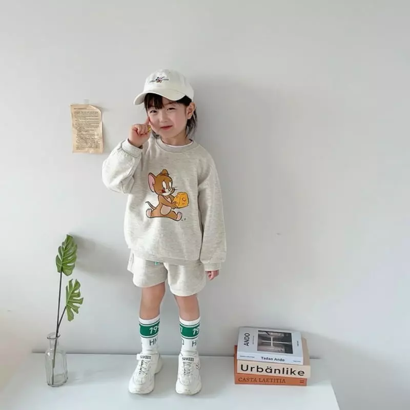 Moran - Korean Children Fashion - #Kfashion4kids - Herry Top Bottom Set - 6