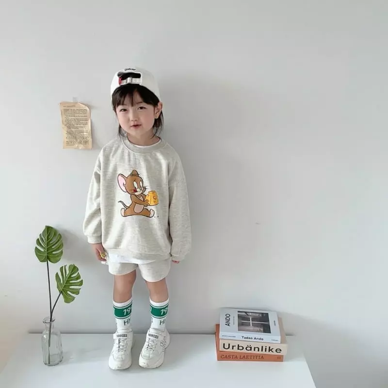 Moran - Korean Children Fashion - #discoveringself - Herry Top Bottom Set