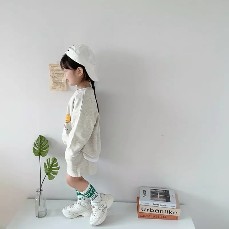 Moran - Korean Children Fashion - #kidsshorts - Herry Top Bottom Set - 4