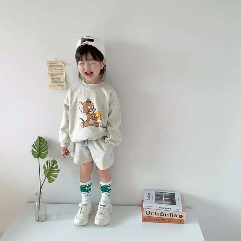 Moran - Korean Children Fashion - #kidzfashiontrend - Herry Top Bottom Set - 5