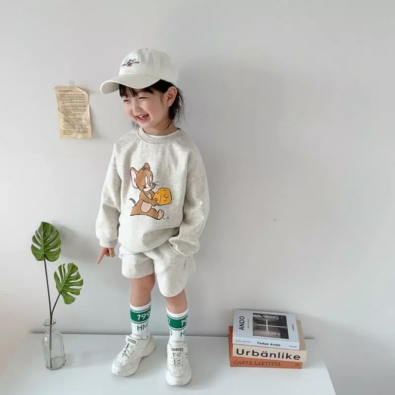 Moran - Korean Children Fashion - #littlefashionista - Herry Top Bottom Set - 7