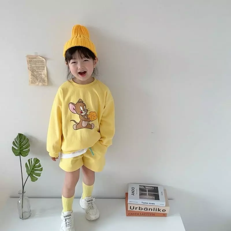 Moran - Korean Children Fashion - #magicofchildhood - Herry Top Bottom Set - 8