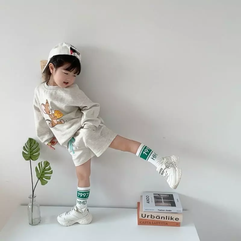 Moran - Korean Children Fashion - #minifashionista - Herry Top Bottom Set - 9