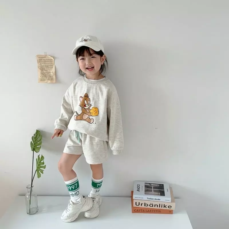 Moran - Korean Children Fashion - #todddlerfashion - Herry Top Bottom Set - 11