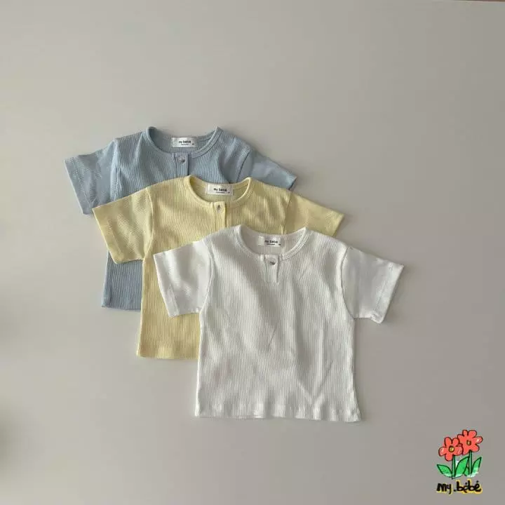 My Bebe - Korean Baby Fashion - #babyclothing - Bebe Stripes Tee