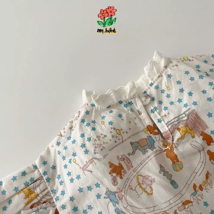 My Bebe - Korean Baby Fashion - #babyfever - Picnic Bodysuit - 9