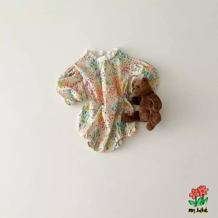My Bebe - Korean Baby Fashion - #babylifestyle - Picnic Bodysuit - 11