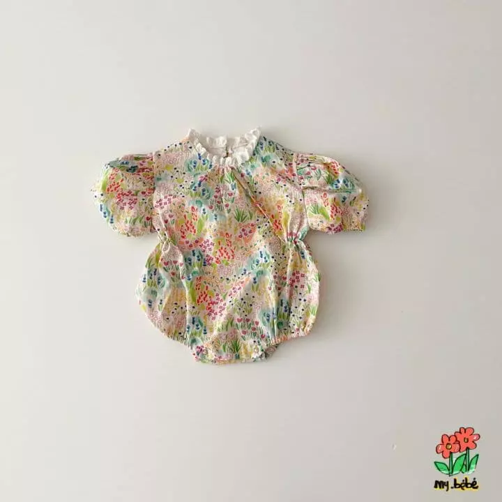 My Bebe - Korean Baby Fashion - #babyoninstagram - Picnic Bodysuit - 12