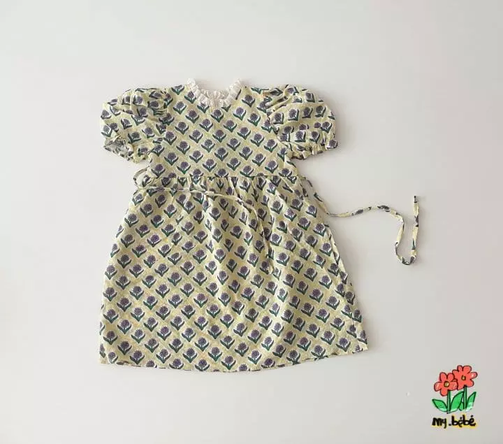 My Bebe - Korean Children Fashion - #childofig - Daisy One-piece