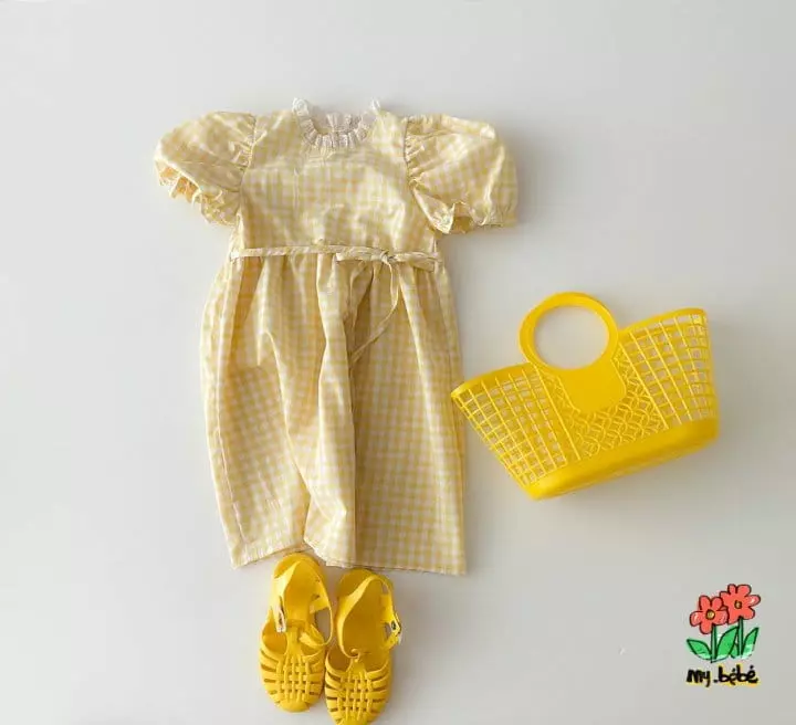 My Bebe - Korean Children Fashion - #magicofchildhood - Daisy One-piece - 11
