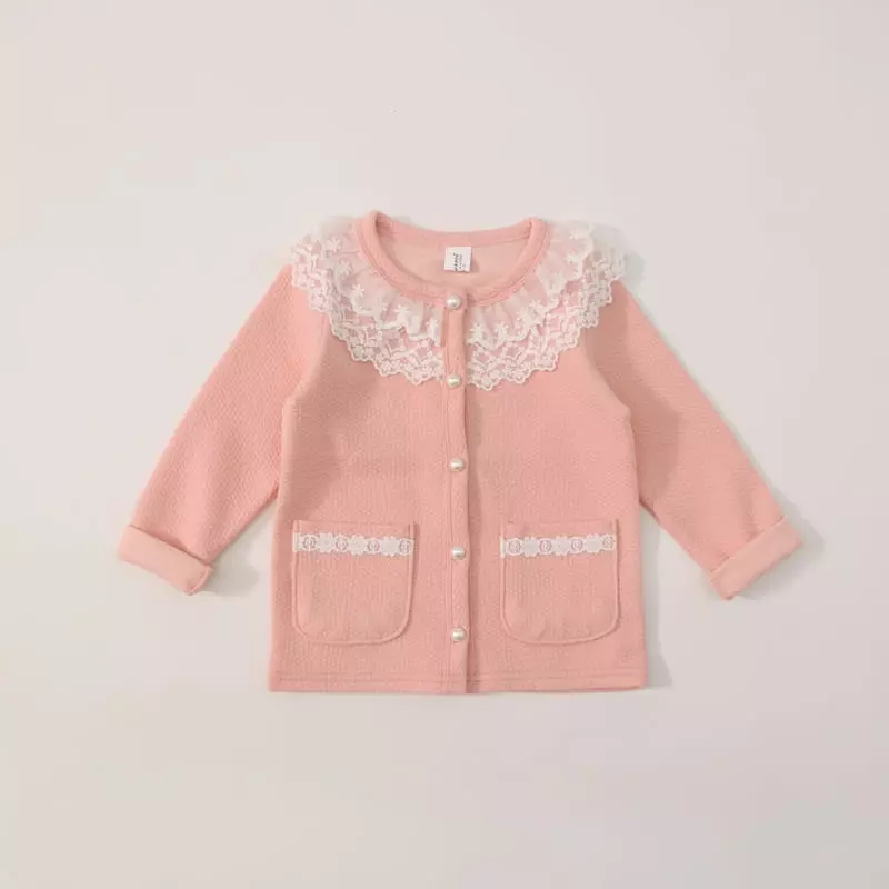 New-Pierrot - Korean Children Fashion - #Kfashion4kids - Lace Cardigan - 11