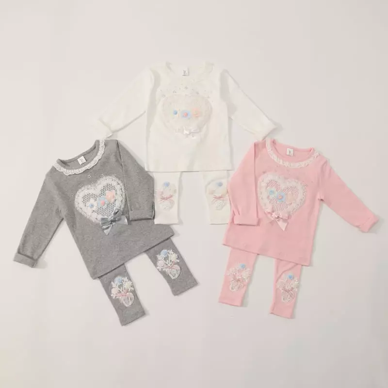 New-Pierrot - Korean Children Fashion - #Kfashion4kids - Flower Bucket Leggings - 5