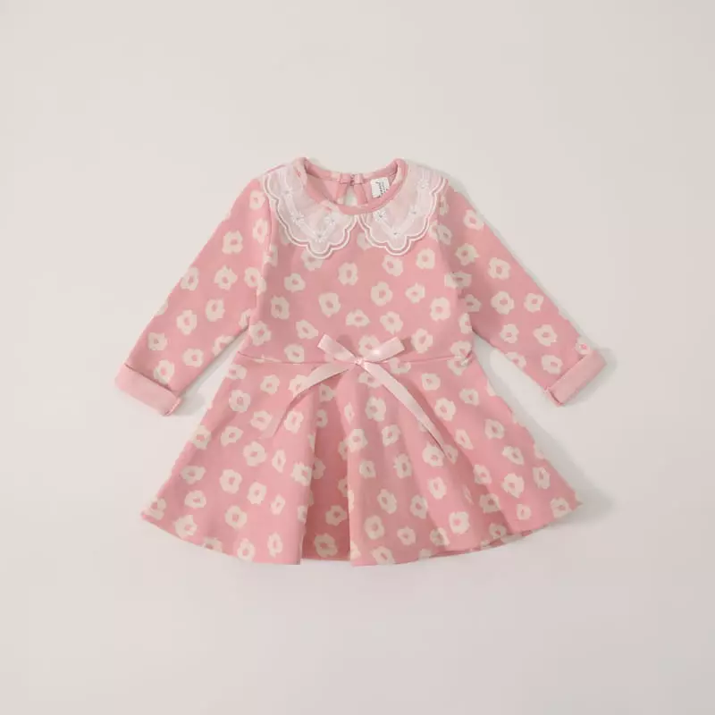 New-Pierrot - Korean Children Fashion - #childofig - Daisy Flower One-piece - 9