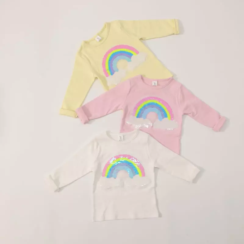 New-Pierrot - Korean Children Fashion - #designkidswear - Rainbow Tee - 6