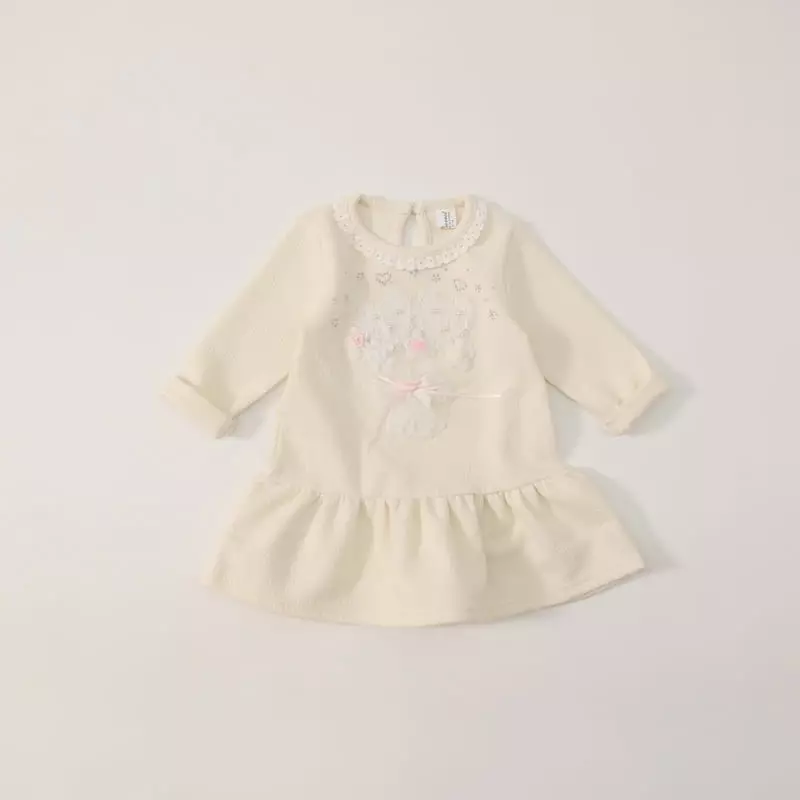 New-Pierrot - Korean Children Fashion - #designkidswear - Flower One-piece - 10