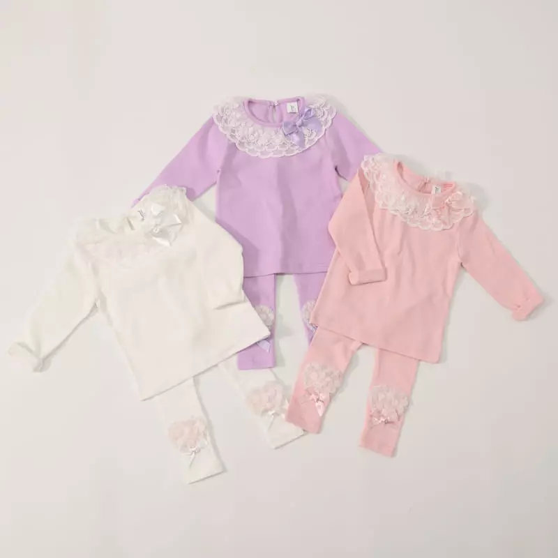 New-Pierrot - Korean Children Fashion - #designkidswear - Lace Tee - 6
