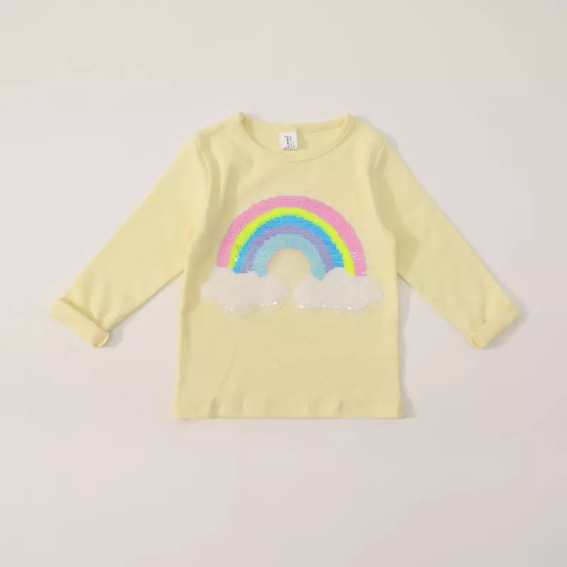 New-Pierrot - Korean Children Fashion - #fashionkids - Rainbow Tee - 8