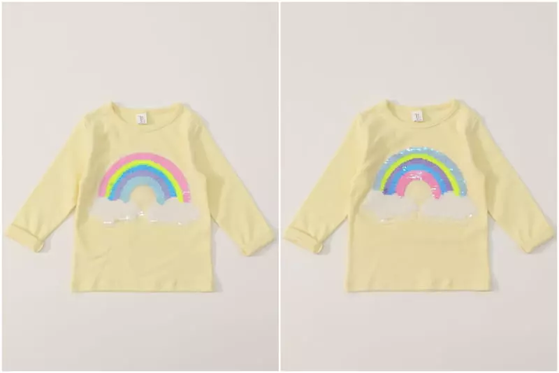 New-Pierrot - Korean Children Fashion - #kidsshorts - Rainbow Tee - 9
