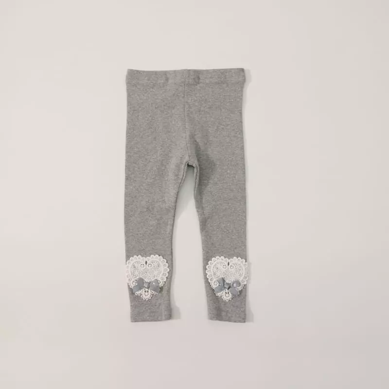 New-Pierrot - Korean Children Fashion - #kidsstore - Heart Leggings - 7